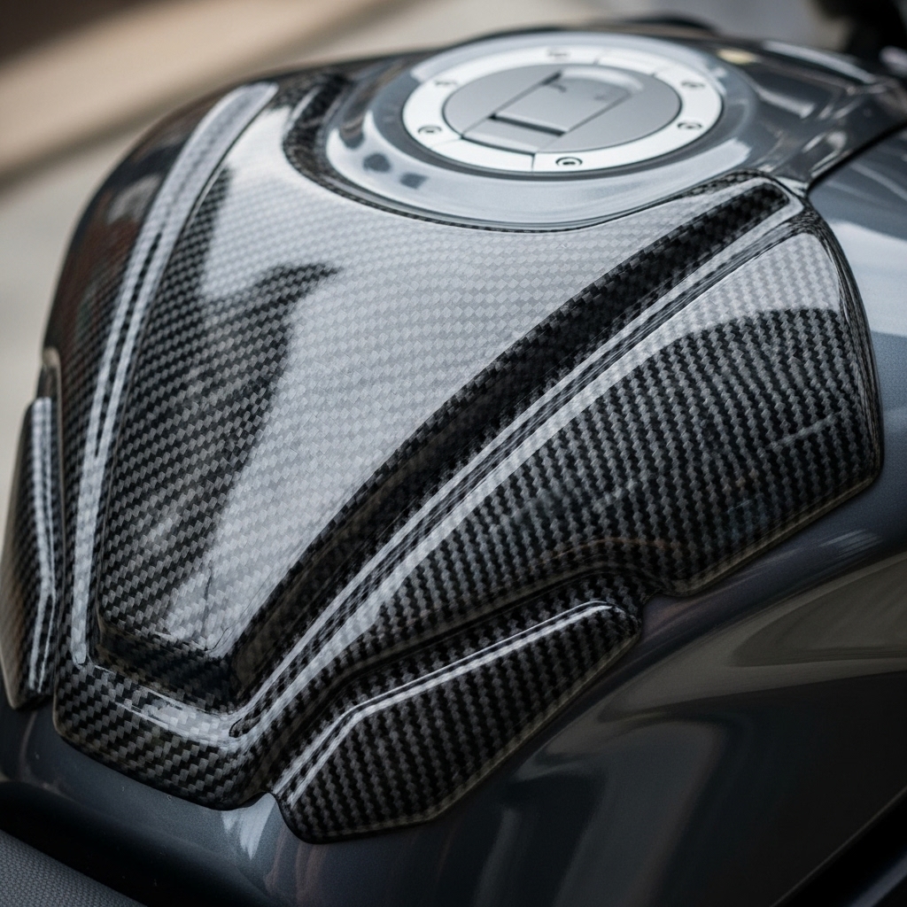 Protector Tanque 3D Carbono